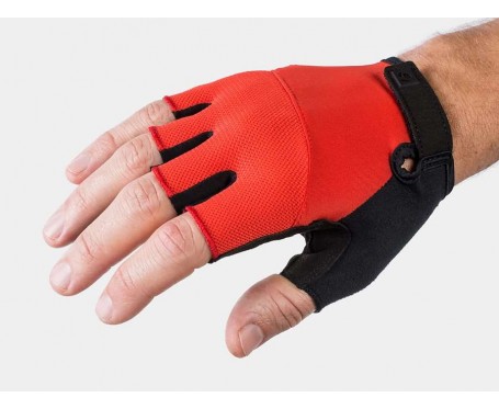 Bontrager Cycle Mitts Gel Fingerless Solstice Glove padded Red